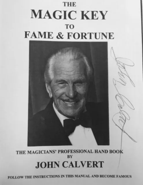 The Magic Key to Fame & Fortune – The Magicians’ Professional Ha